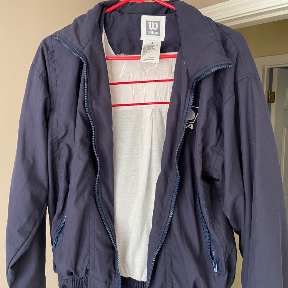 Wilson’s Vintage USA Tennis Windbreaker
